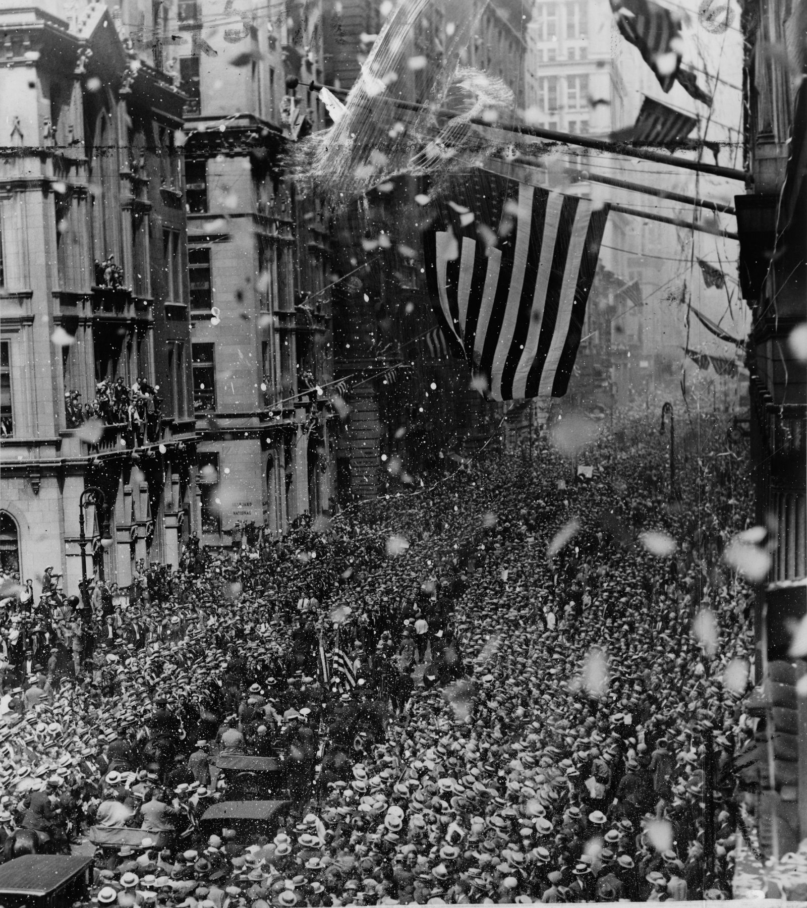 Ticker-tape parade for Gertrude Ederle, New York, 1926